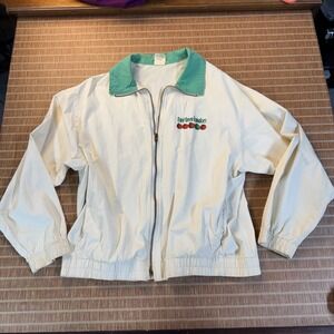 Vintage 1991 Fried Green Tomatoes Jacket MCA Universal Jacket OSFA Cream Green